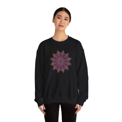 Unisex Heavy Blend™ Crewneck Sweatshirt - Love Light Mandalas No.6