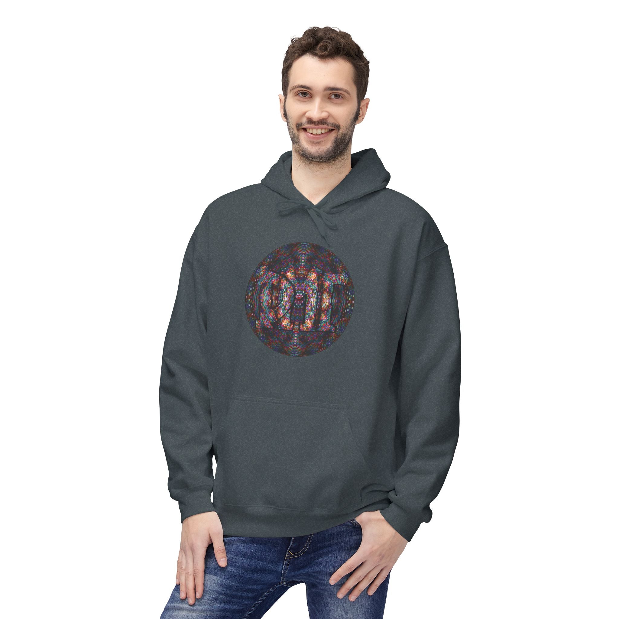 Unisex Midweight Softstyle Fleece Hoodie - DMT Scribe No.T1T1