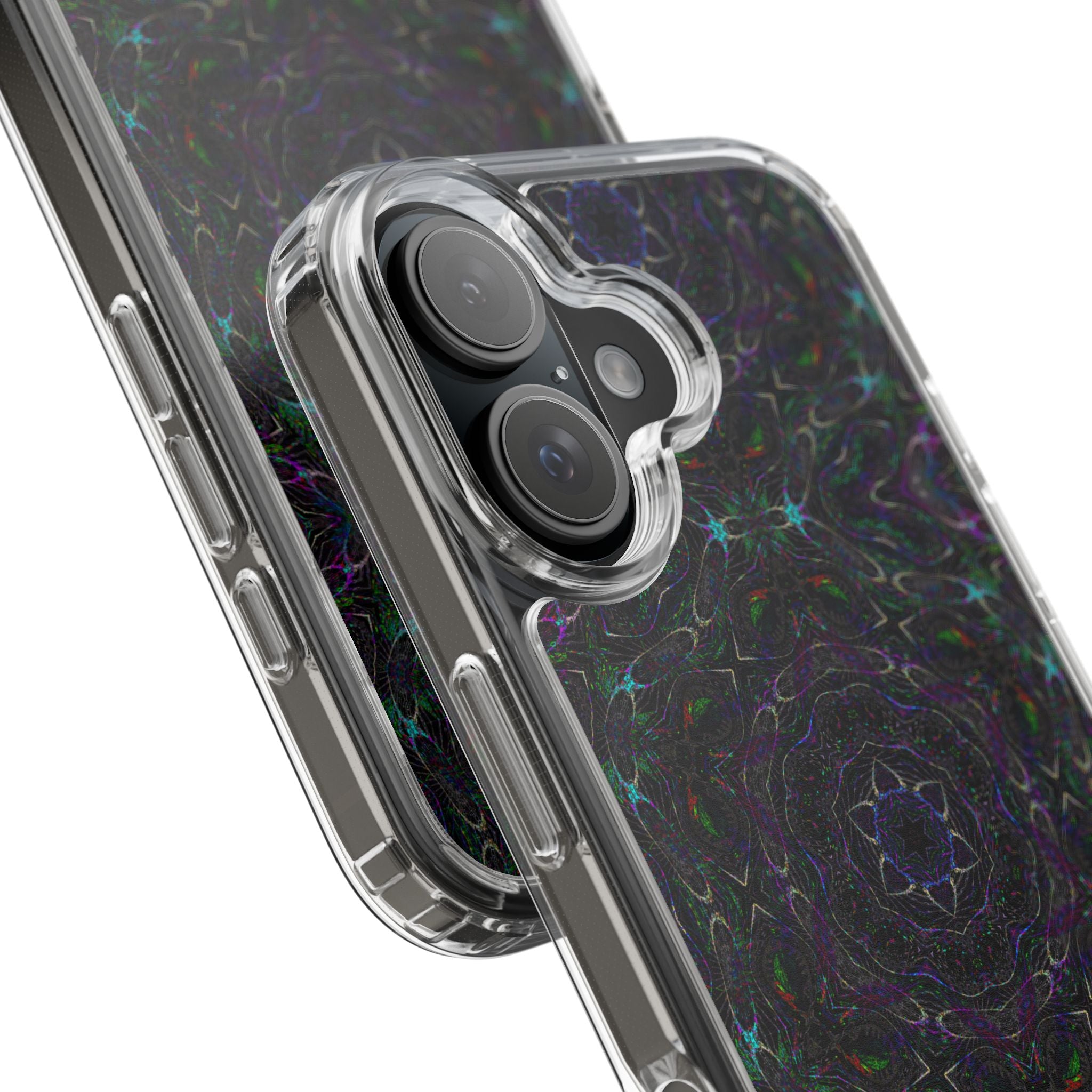 iPhone 16 Clear Case – P5 Kaleidoscopic No.32