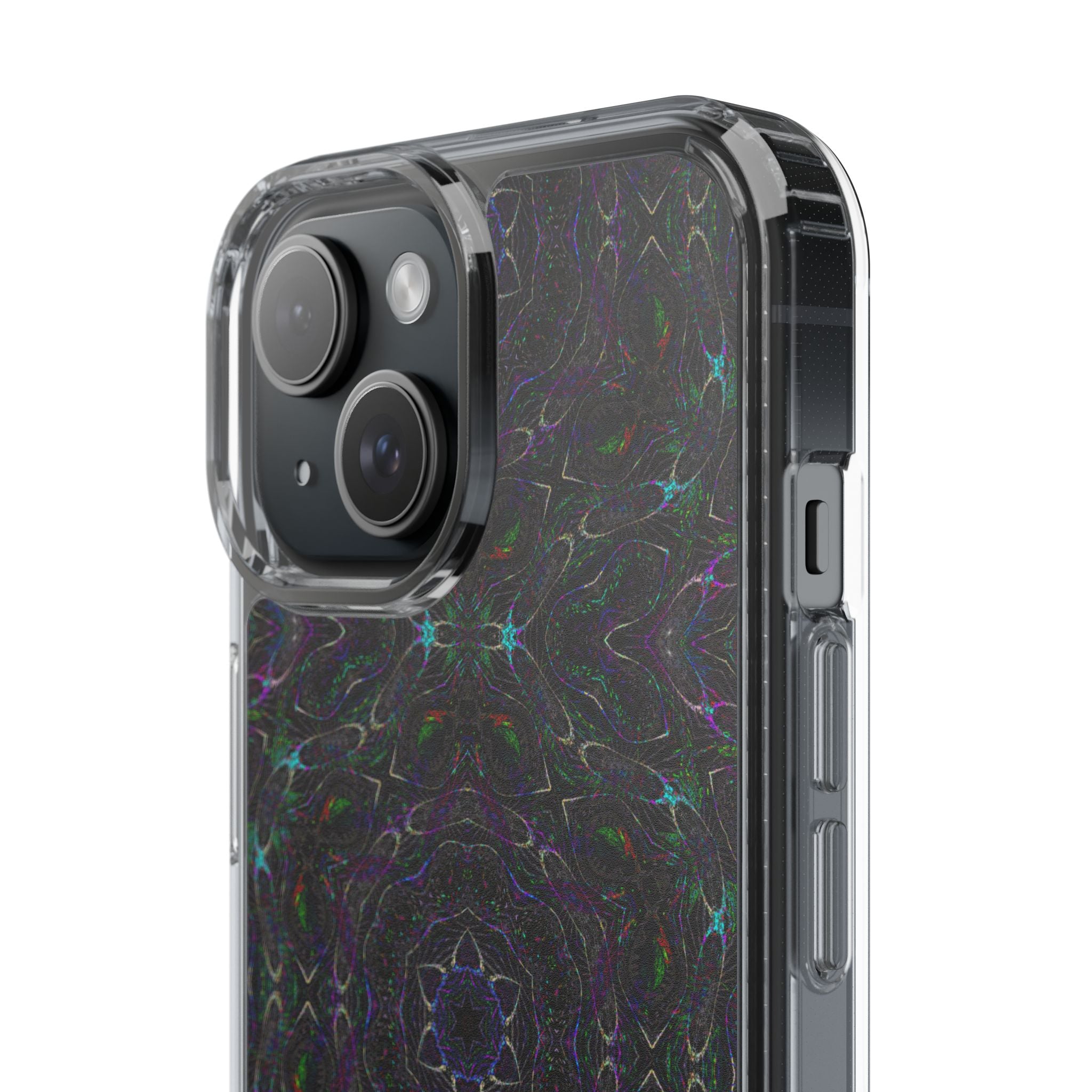 iPhone 15 Clear Case – P5 Kaleidoscopic No.32