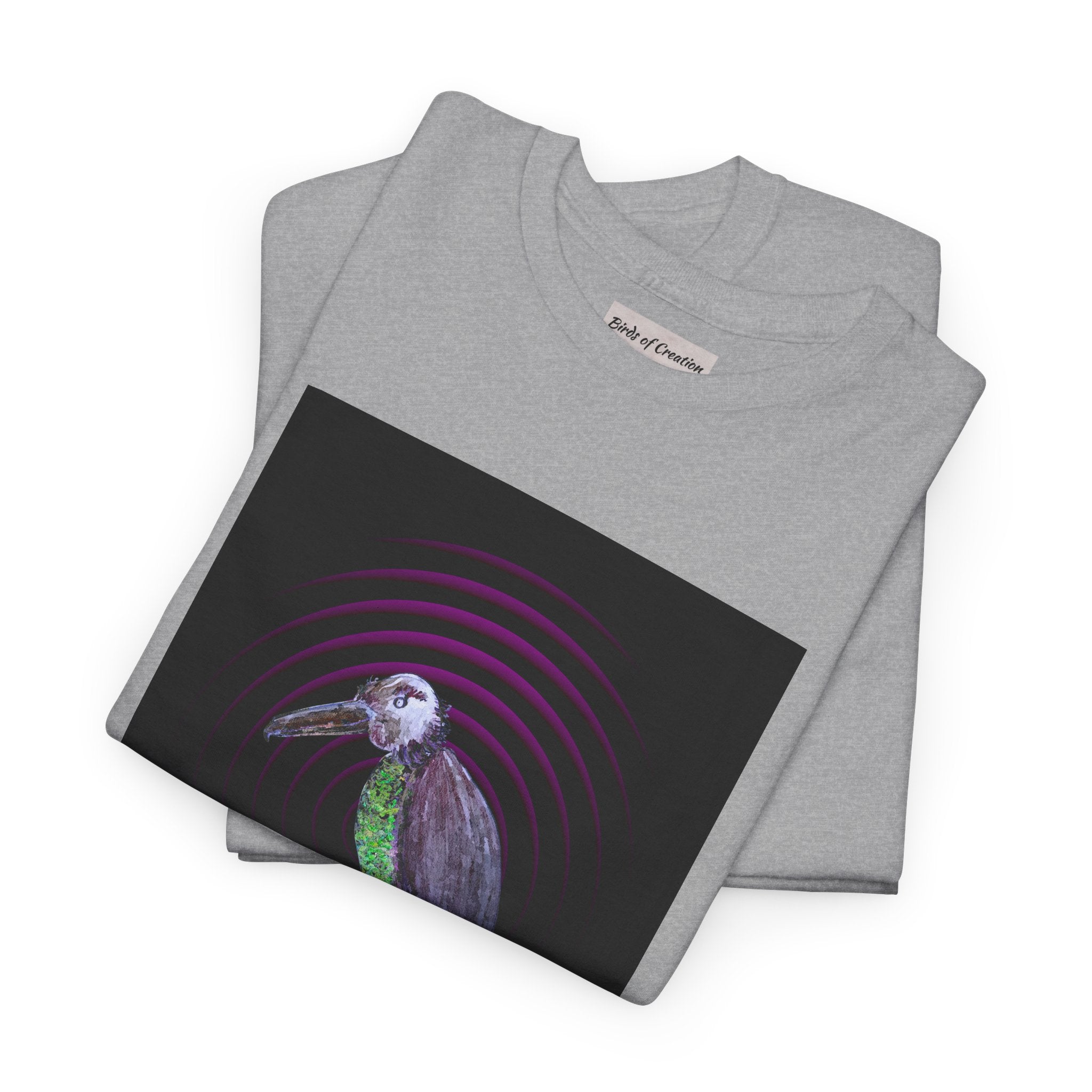 Unisex Heavy Cotton Tee - Birds Of Creation No.2b