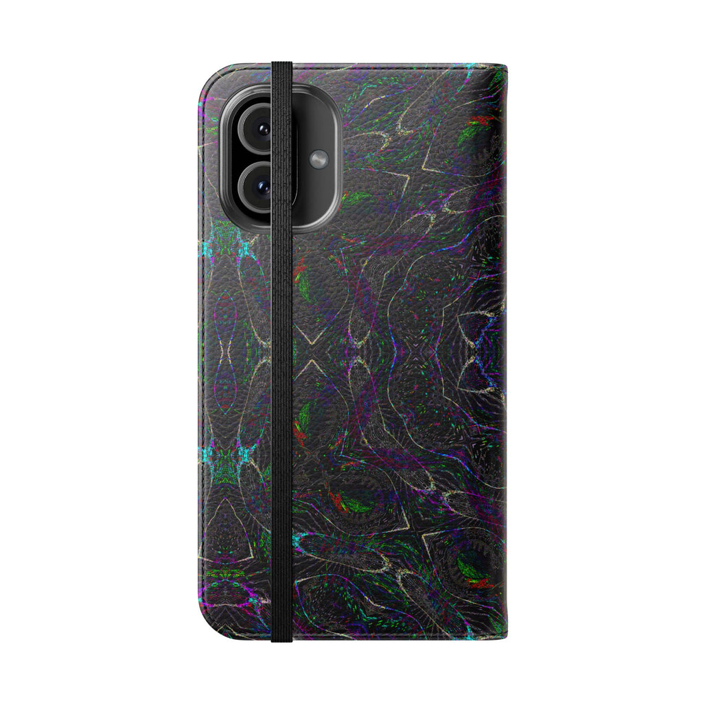 iPhone 16 Flip Case - P5 Kaleidoscopic No.32