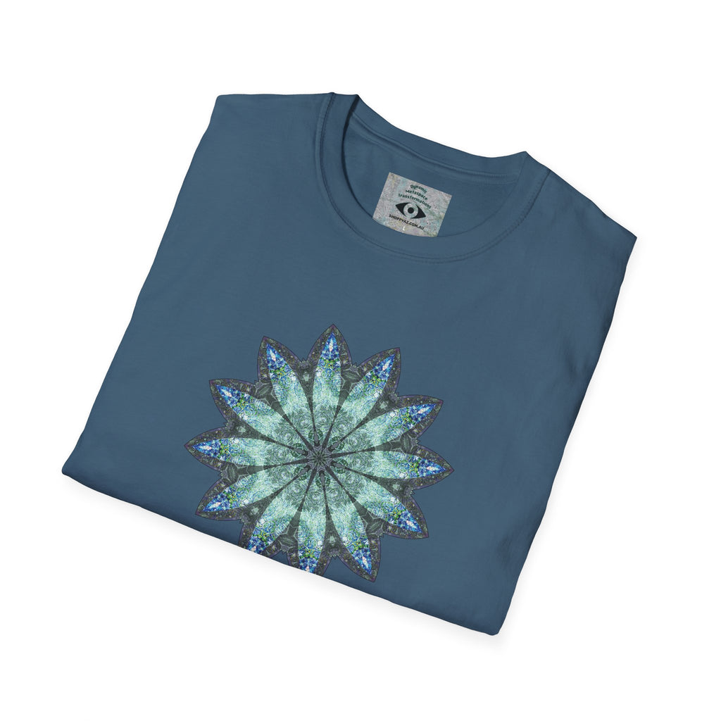 Unisex Softstyle T-Shirt - Love Light Mandalas No.20