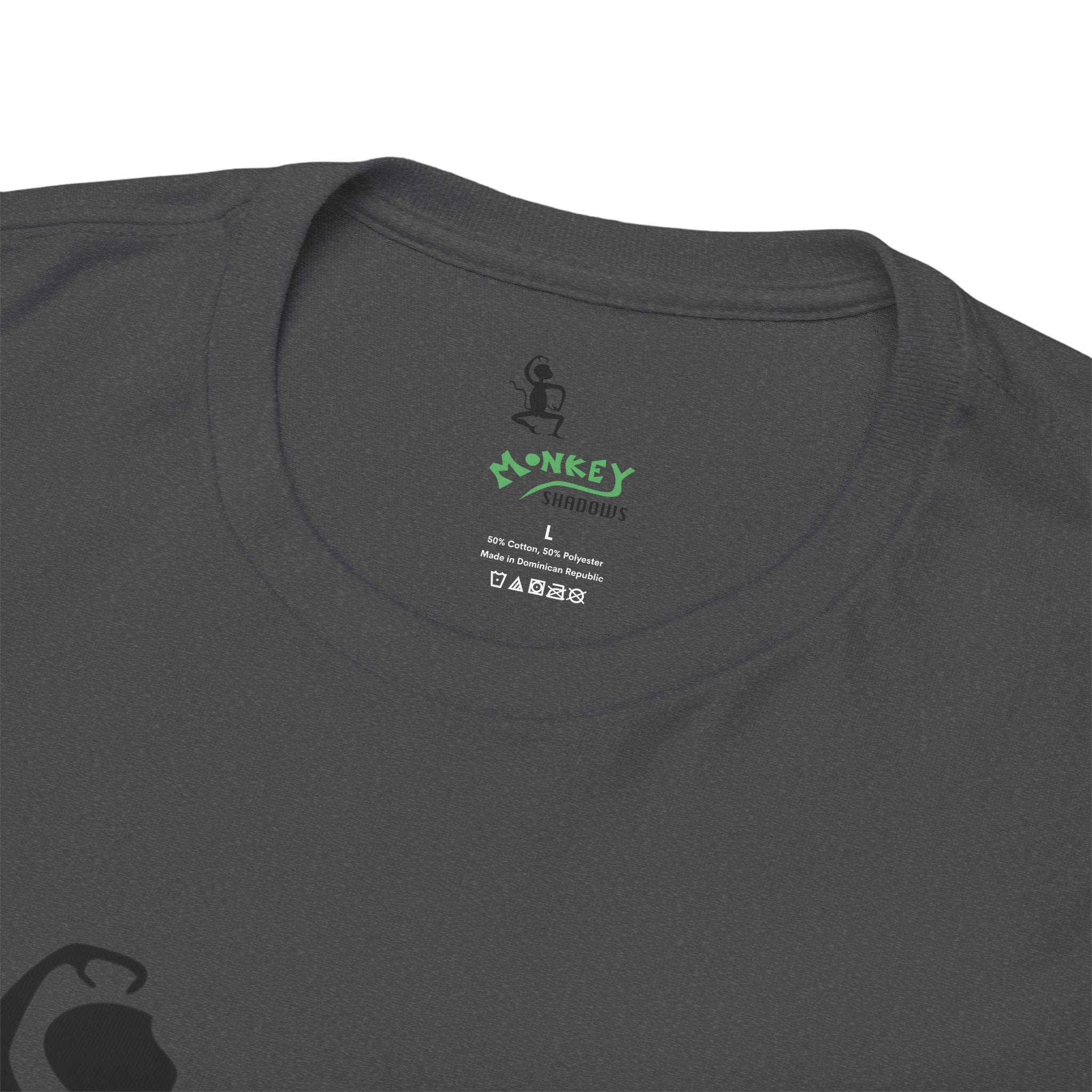 Unisex Heavy Cotton Tee - Monkey Shadows