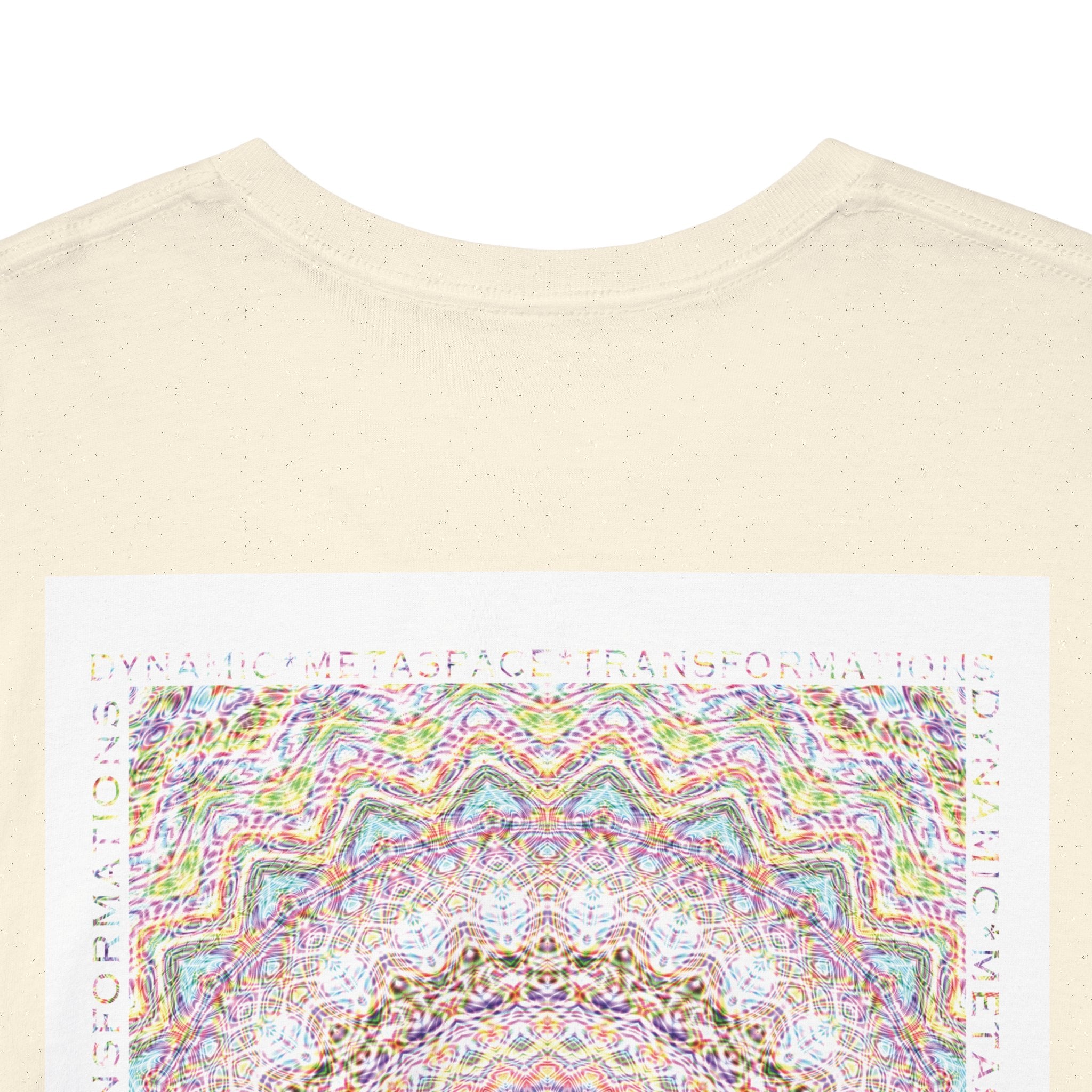 Unisex Heavy Cotton Tee (Back) - DMT Seer No.8