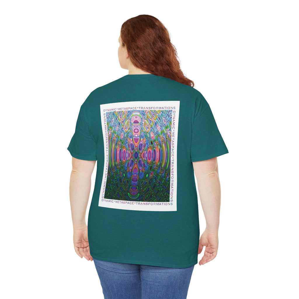 Unisex Heavy Cotton Tee (Back) - DMT Seer No.2