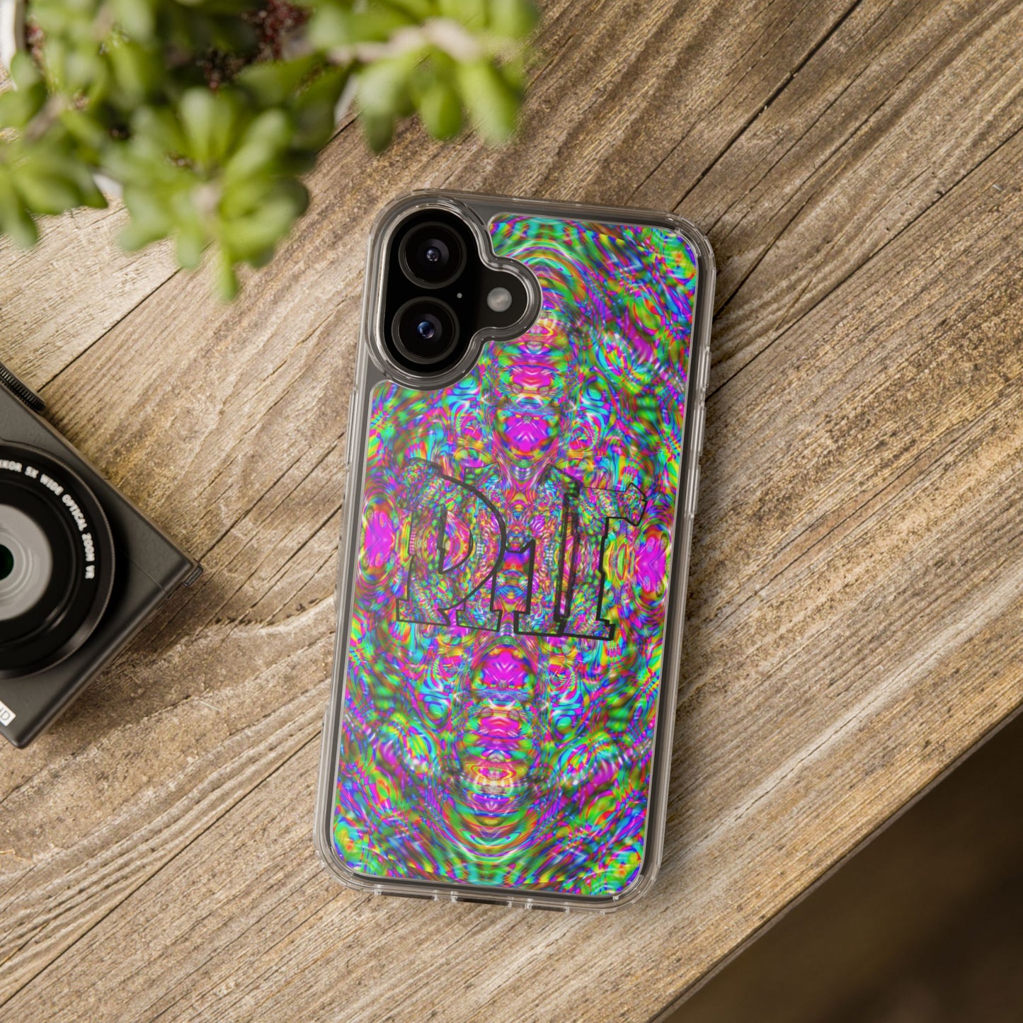 iPhone 16 Clear Case – DMT Scribe No.T4T4