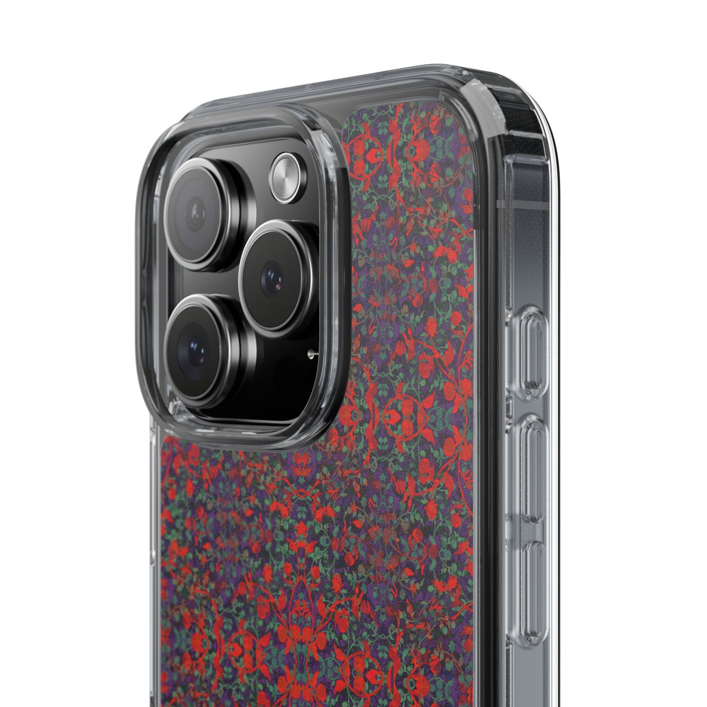 iPhone 16 Clear Case – Hidden Weave Series No.25