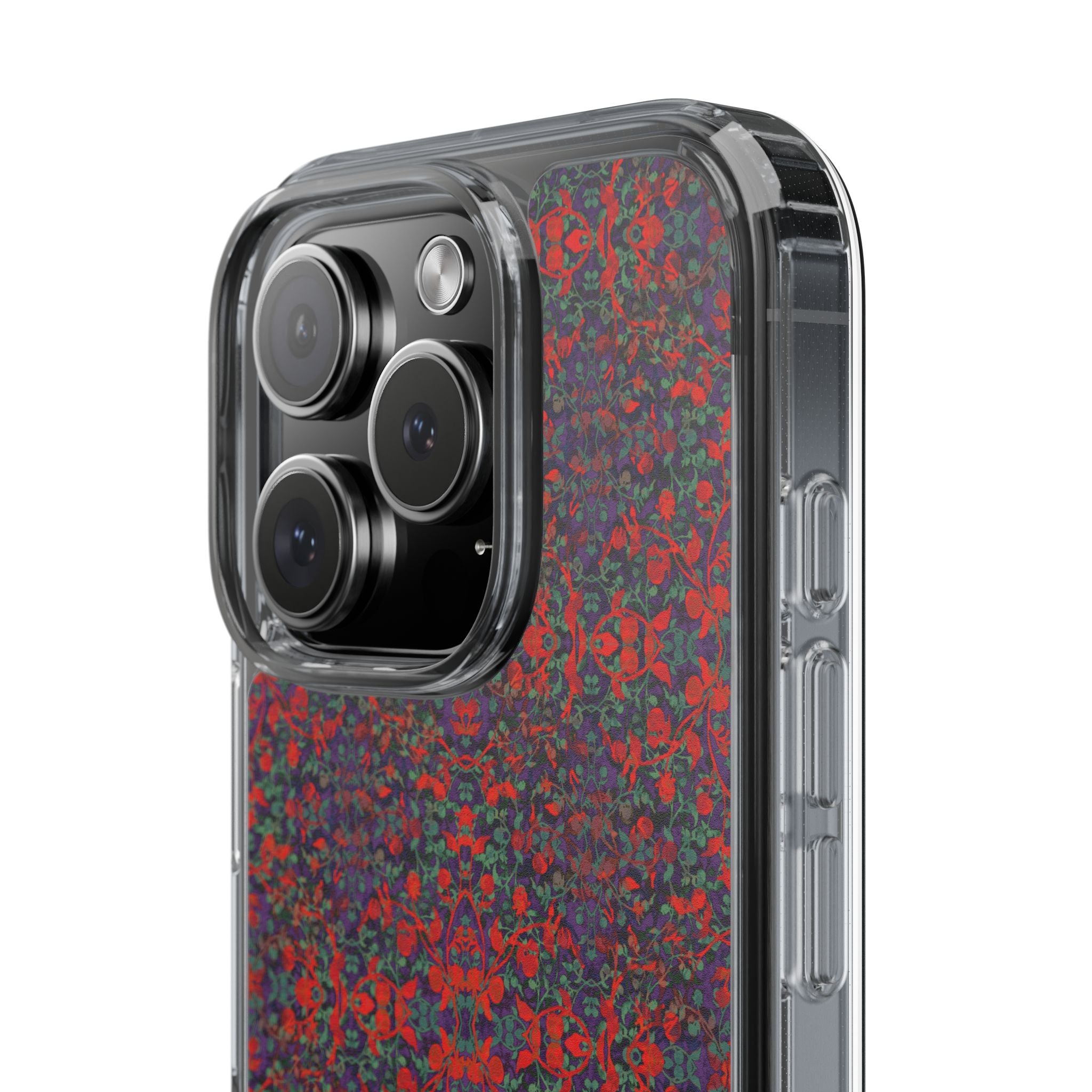 iPhone 16 Clear Case – Hidden Weave Series No.25