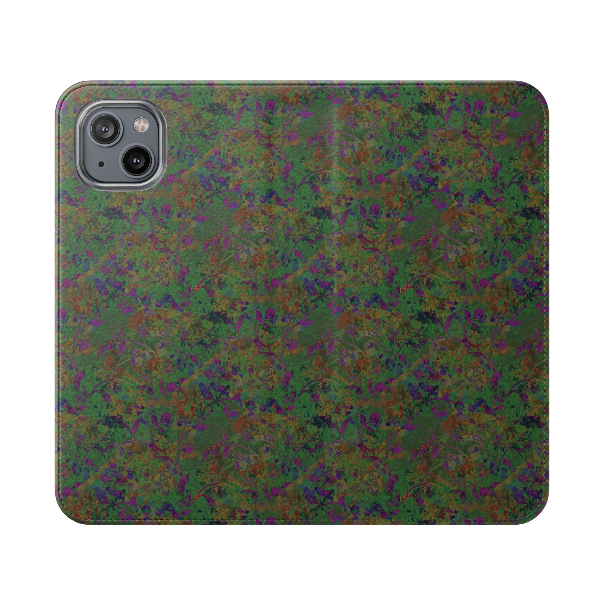 iPhone 14 Flip Case - Hidden Weave Series V3 No.24