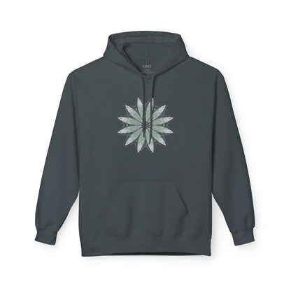 Unisex Midweight Softstyle Fleece Hoodie - Love Light Mandalas No.22