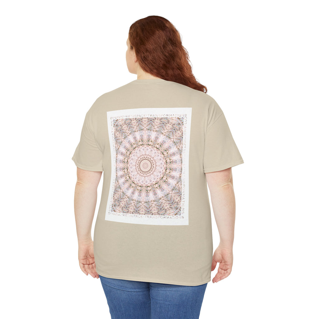 Unisex Heavy Cotton Tee (Back) - DMT Seer No.12