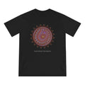 Organic Staple T-shirt - Mycelium Mandalas No.M18K4