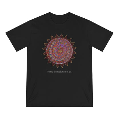 Organic Staple T-shirt - Mycelium Mandalas No.M18K4