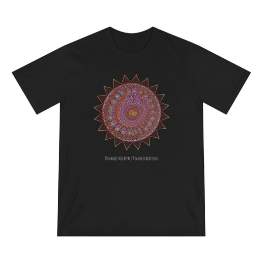 Organic Staple T-shirt - Mycelium Mandalas No.M18K4