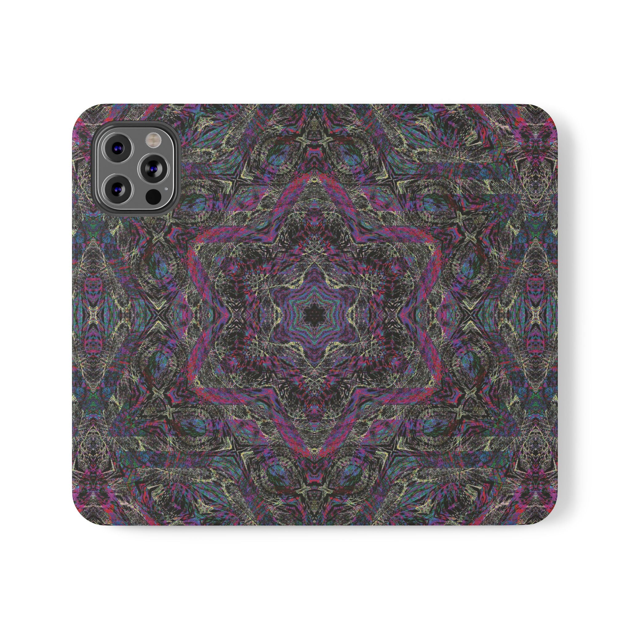 iPhone 12 Flip Case - P5 Kaleidoscopic No.33