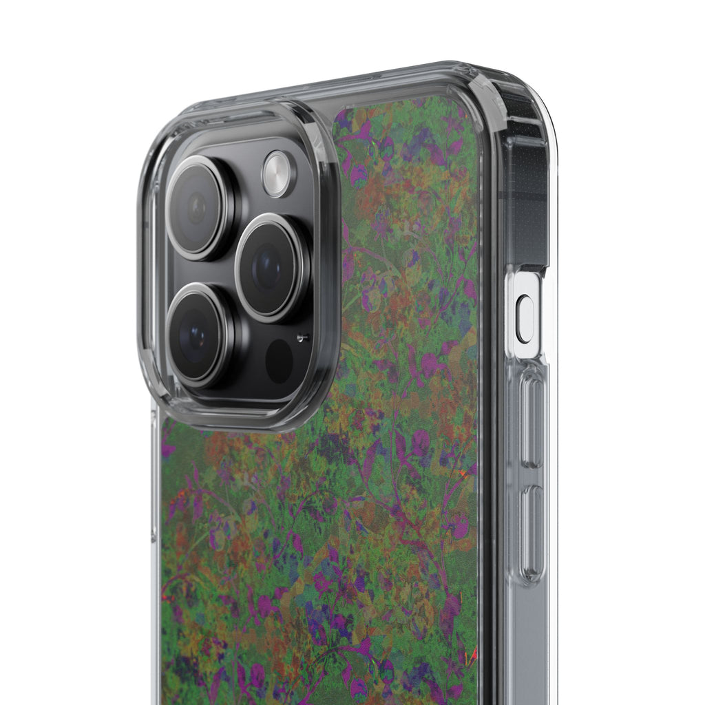 iPhone 15 Clear Case – Hidden Weave Series V3 No.24