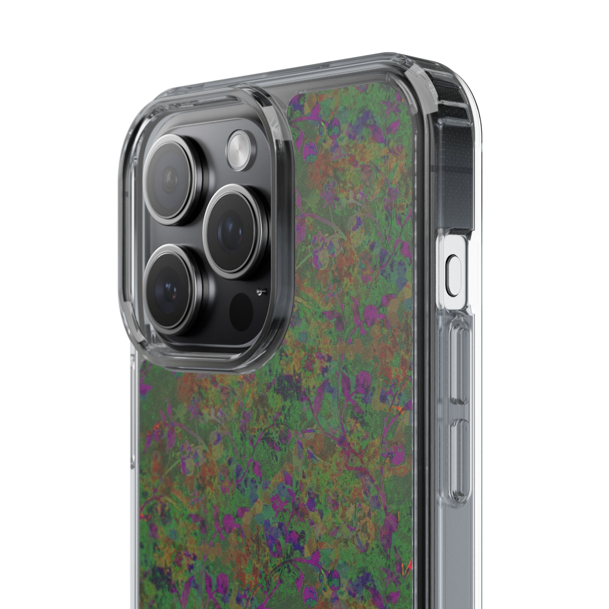 iPhone 15 Clear Case – Hidden Weave Series V3 No.24