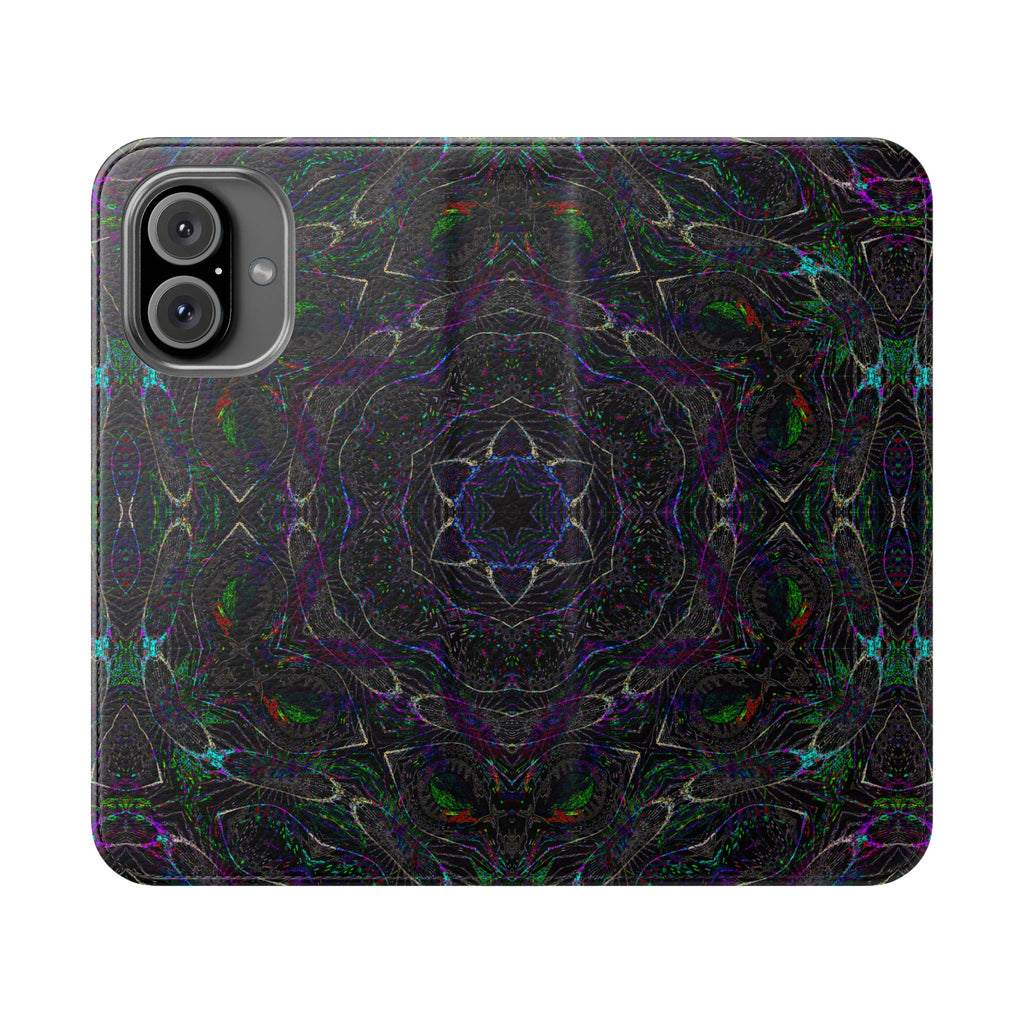 iPhone 16 Flip Case - P5 Kaleidoscopic No.32