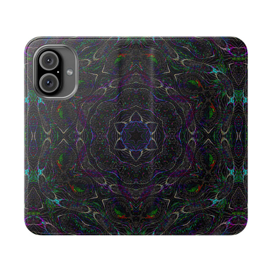 iPhone 16 Flip Case - P5 Kaleidoscopic No.32