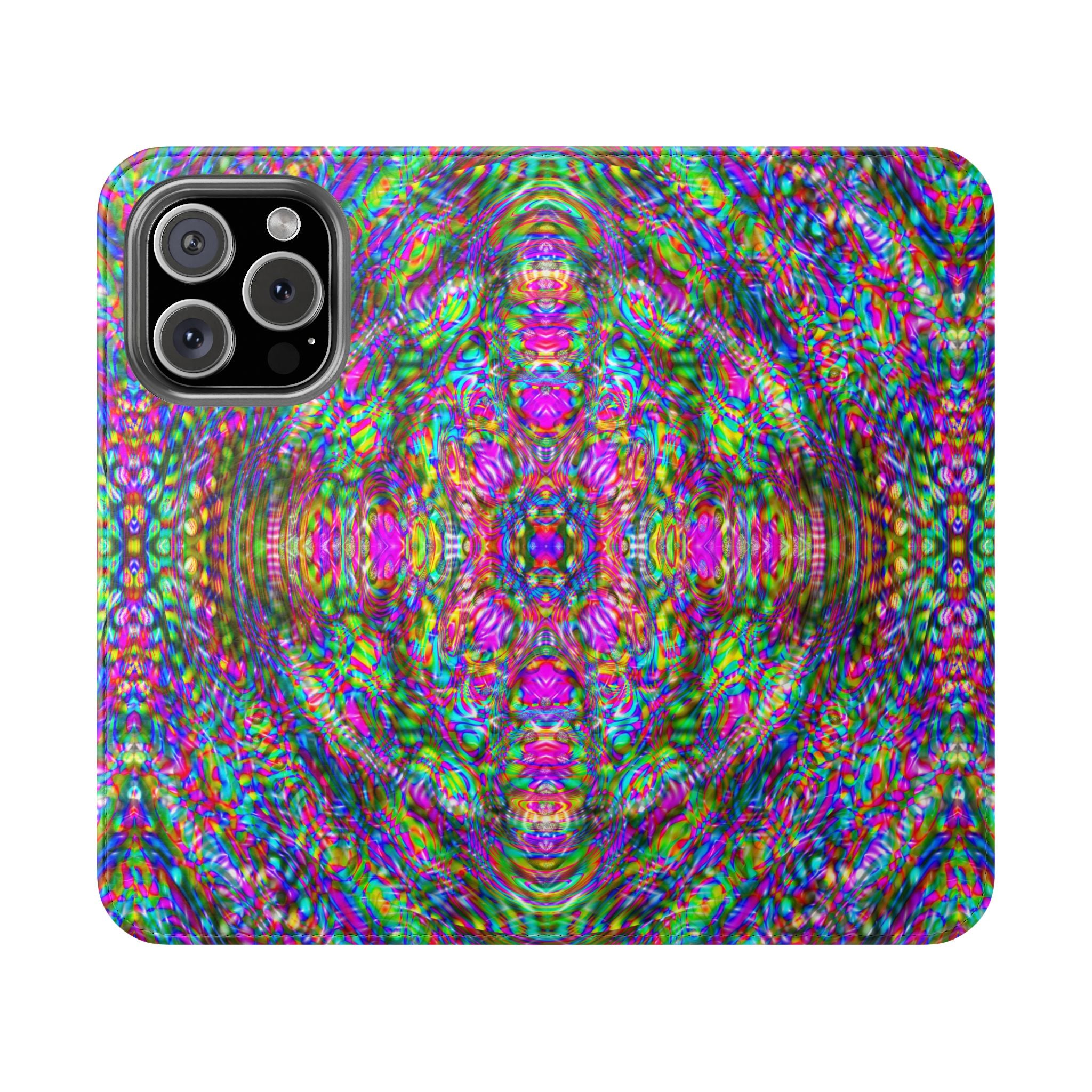 iPhone 16 Flip Case - DMT Scribe Tiles No.4