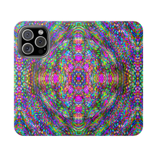 iPhone 16 Flip Case - DMT Scribe Tiles No.4