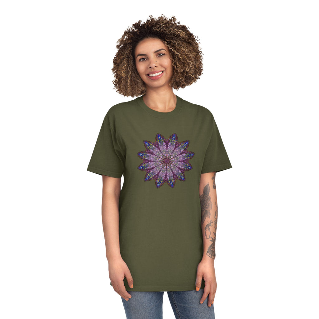Unisex Faded Shirt - Love Light Mandalas No.17
