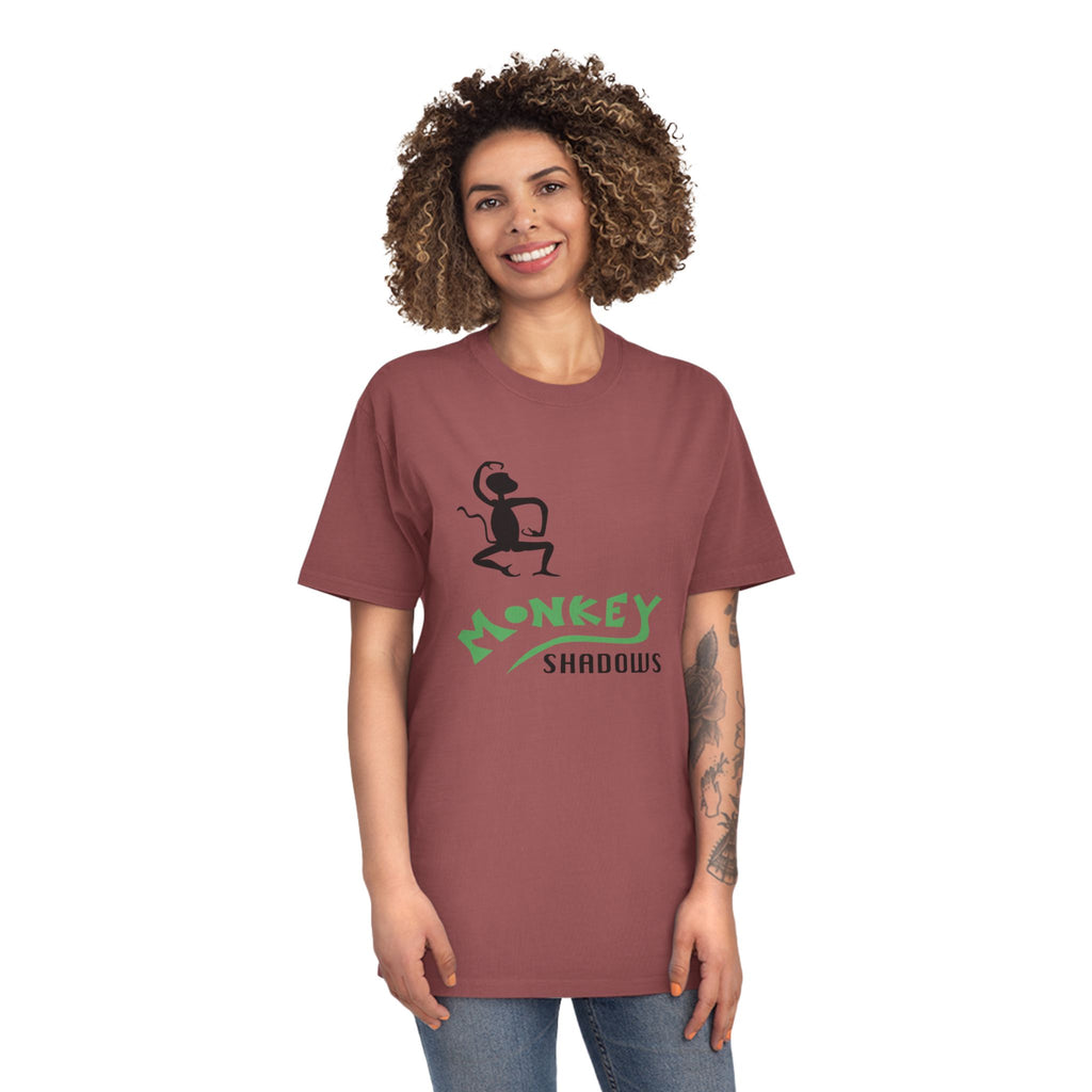 Unisex Faded Shirt - Monkey Shadows