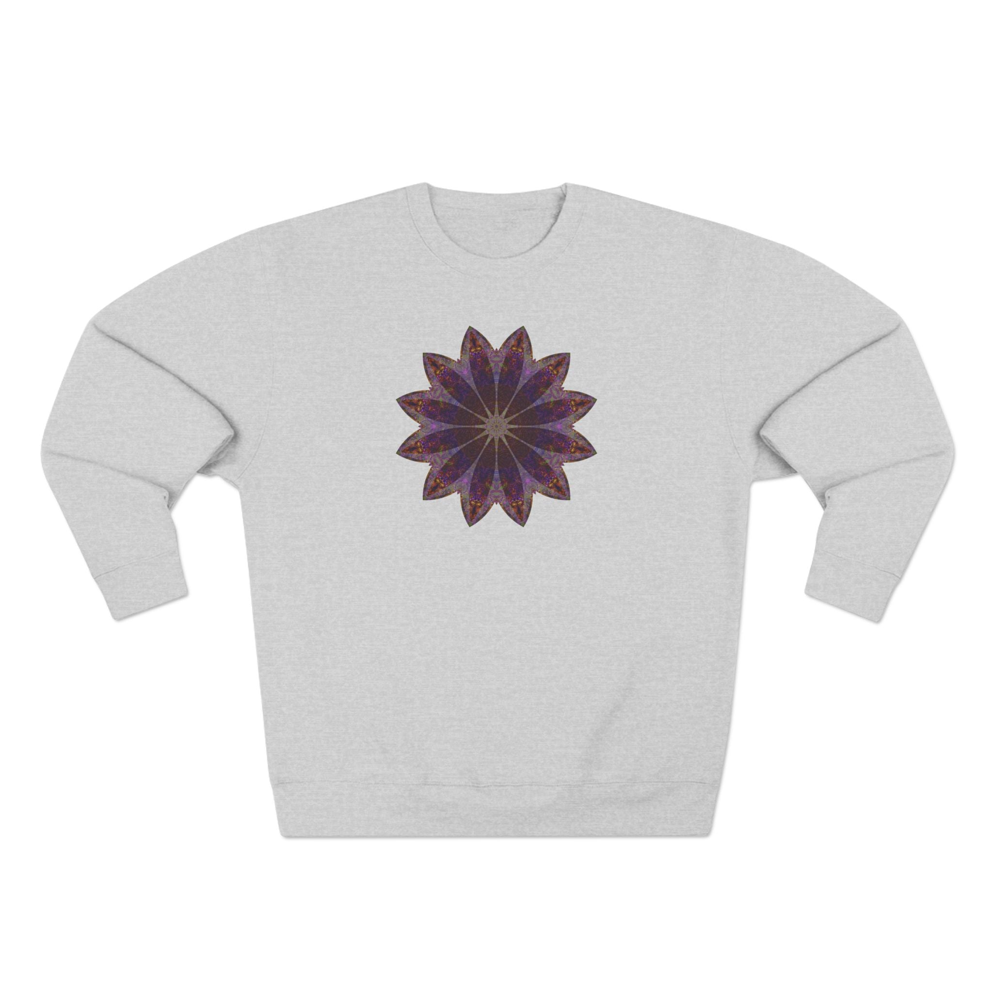 Unisex Crewneck Sweatshirt - Love Light Mandalas No.11