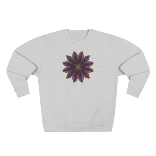 Unisex Crewneck Sweatshirt - Love Light Mandalas No.11