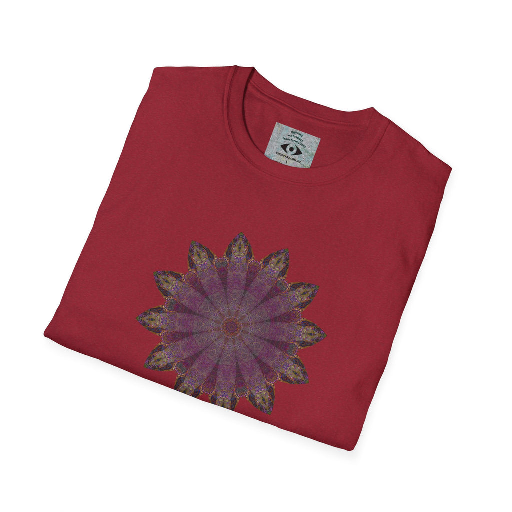 Unisex Softstyle T-Shirt - Love Light Mandalas No.6