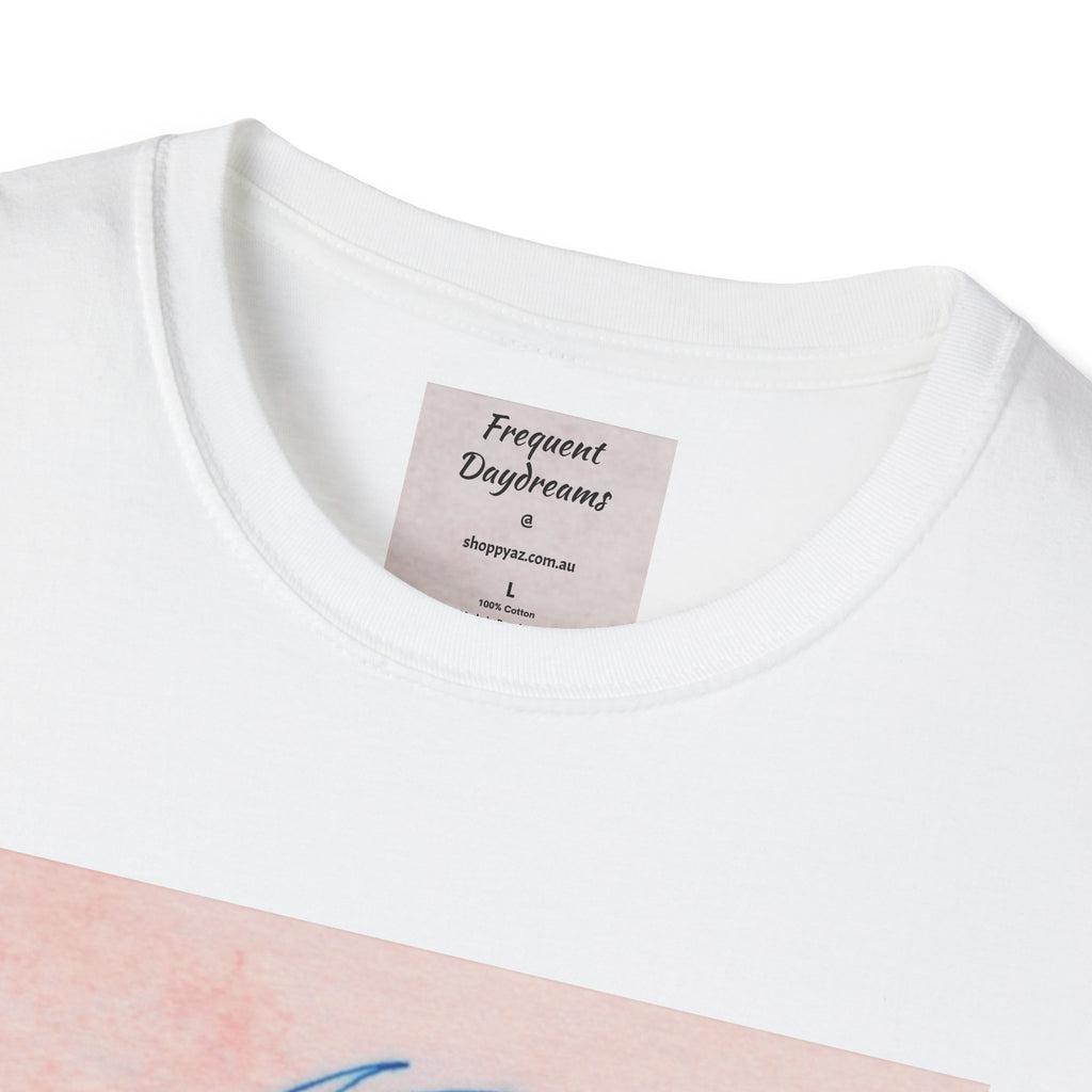 Unisex Softstyle T-Shirt - Frequent Daydreams Sketch No.46