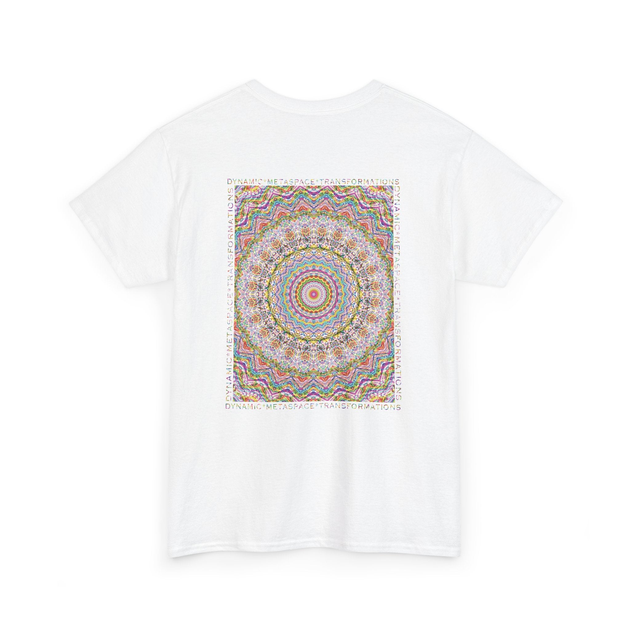 Unisex Heavy Cotton Tee (Back) - DMT Seer No.9