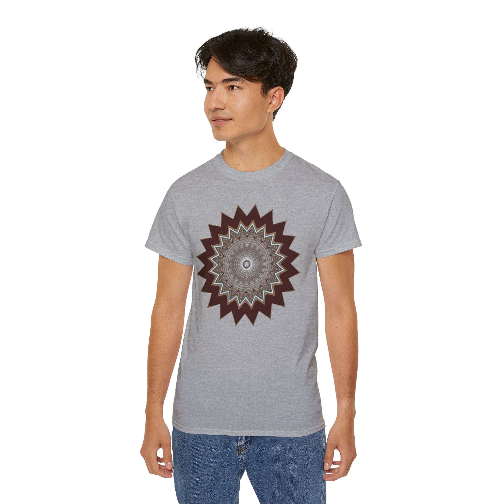 Unisex Ultra Cotton Tee - Mycelium Mandalas No.1