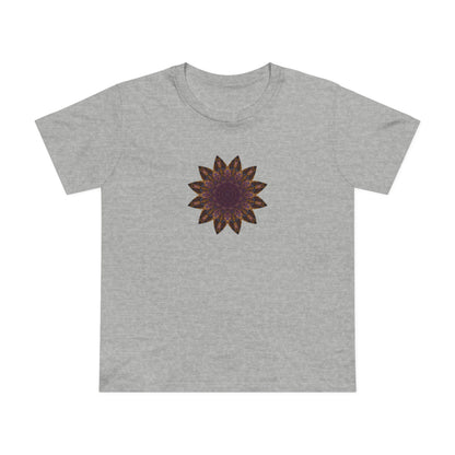 Women’s Maple Tee - Love Light Mandalas No.1