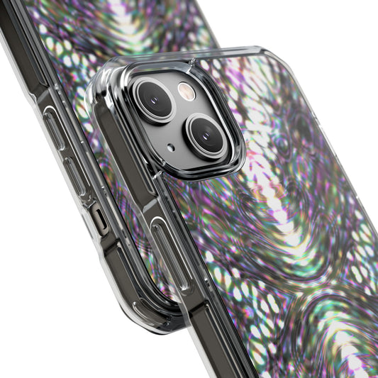 iPhone 14 Magnetic Clear Impact Case - DMT Scribe Tiles No.8