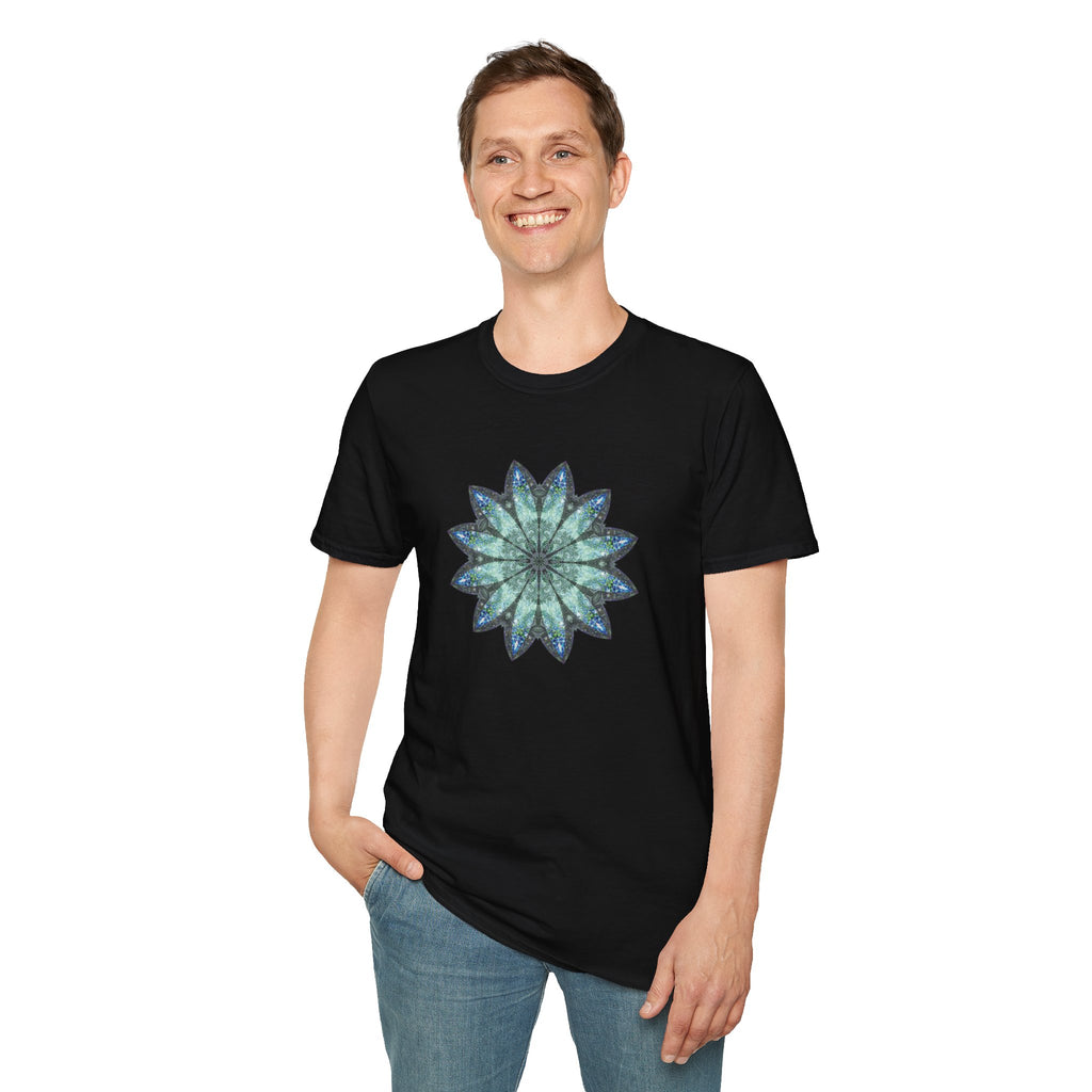 Unisex Softstyle T-Shirt - Love Light Mandalas No.20