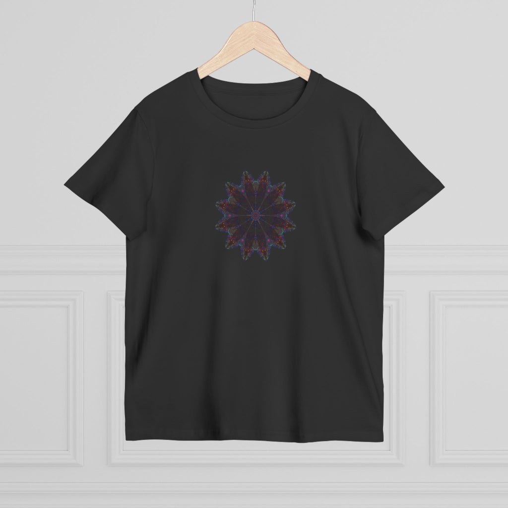 Women’s Maple Tee - Love Light Mandalas No.25