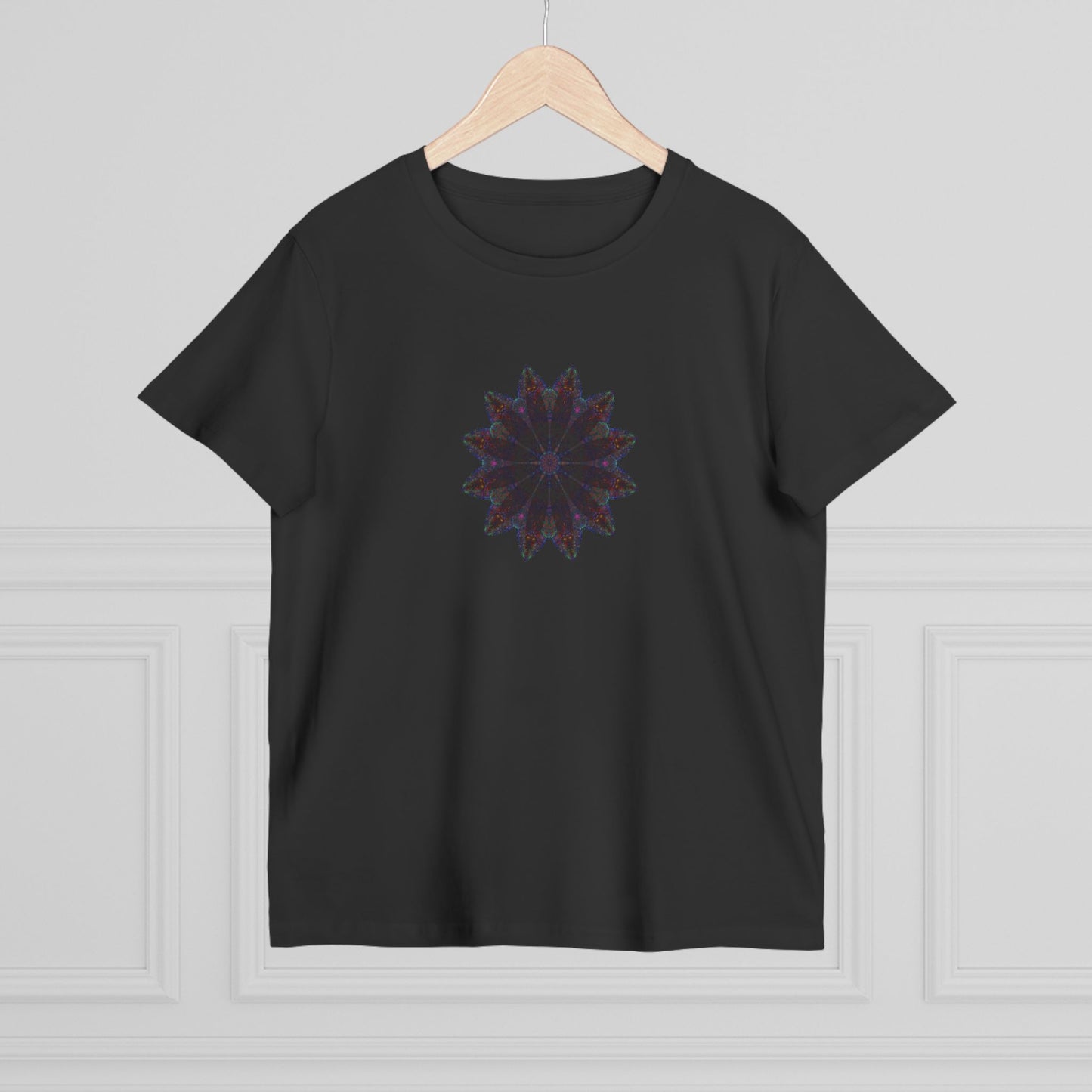 Women’s Maple Tee - Love Light Mandalas No.25