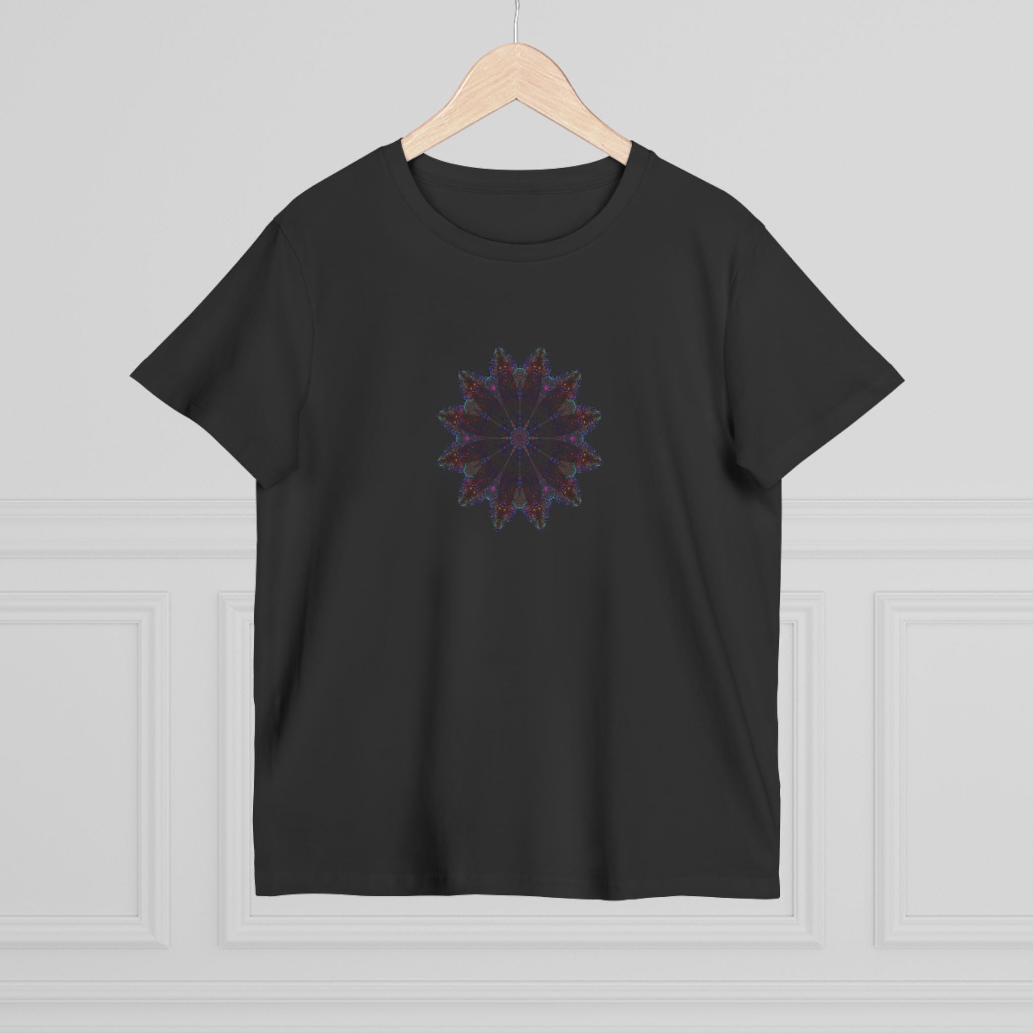 Women’s Maple Tee - Love Light Mandalas No.25