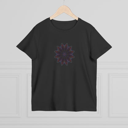 Women’s Maple Tee - Love Light Mandalas No.25