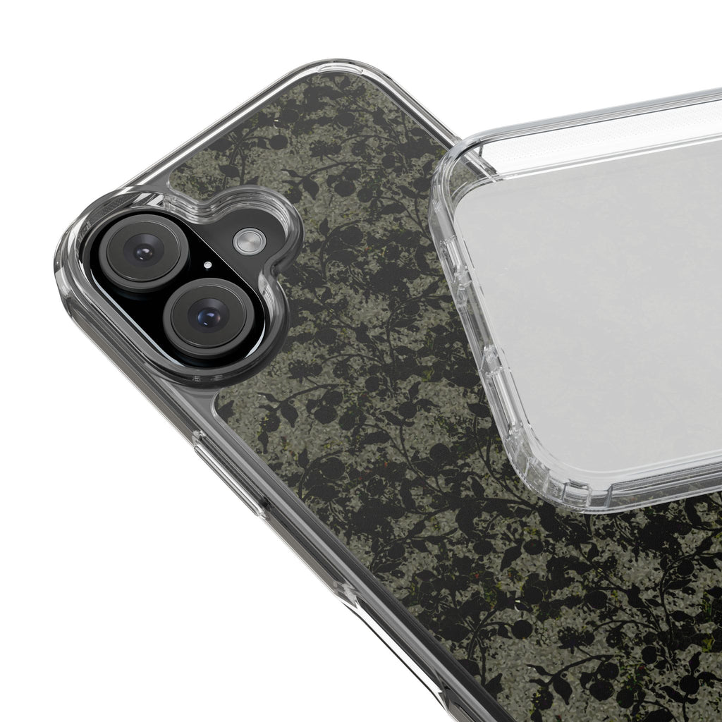 iPhone 16 Clear Case – Hidden Weave Series V3 No.25