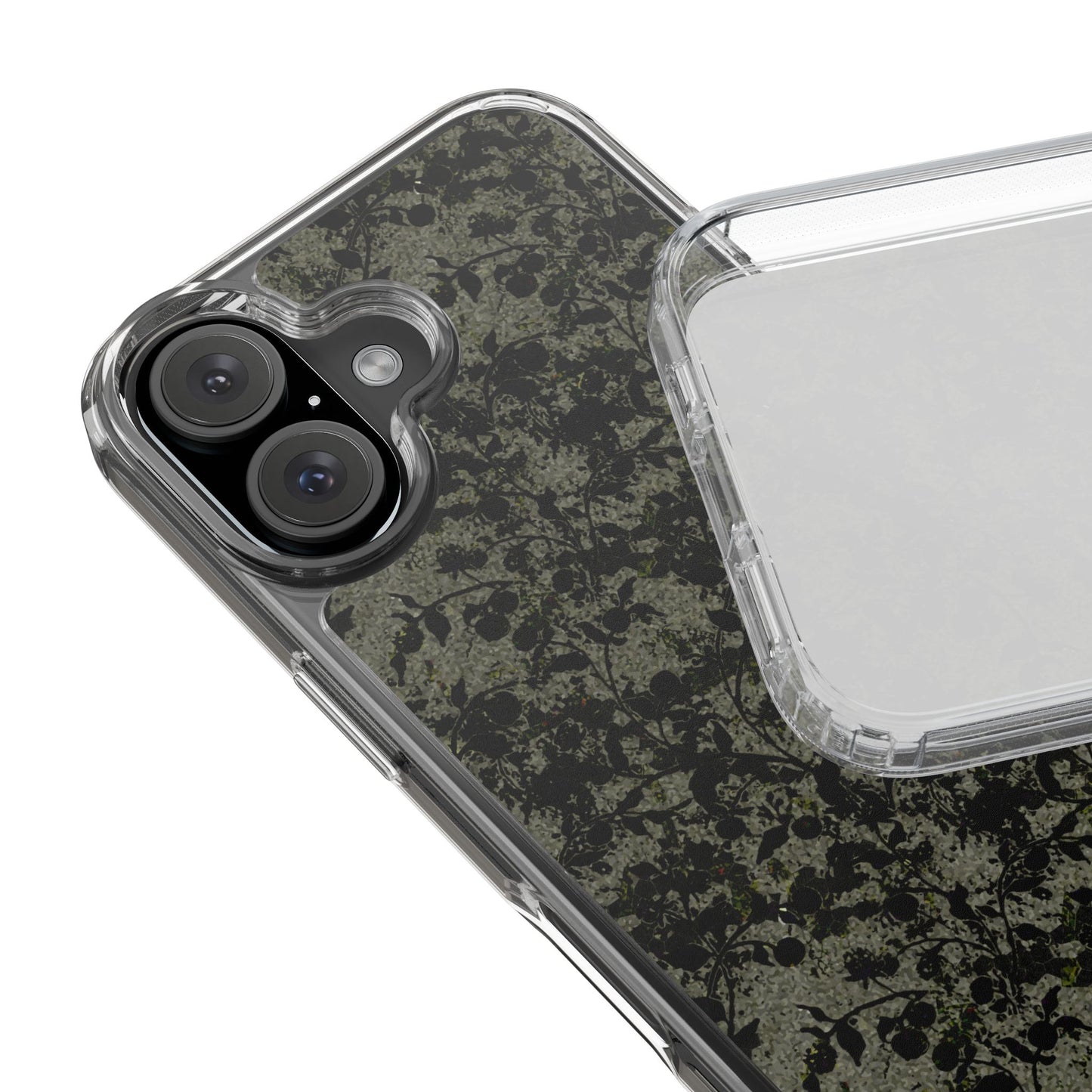 iPhone 16 Clear Case – Hidden Weave Series V3 No.25