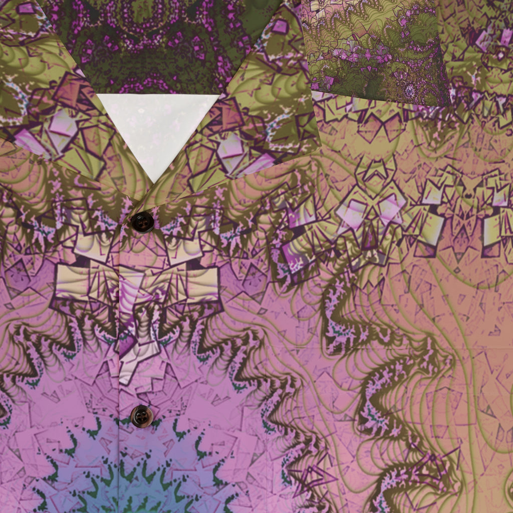 Hawaiian Shirt - Love Light Fractals No.8