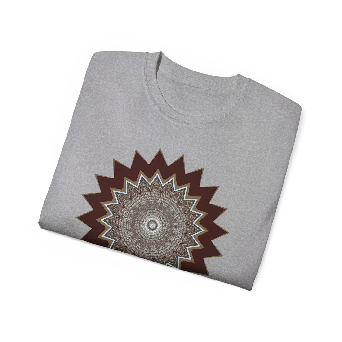 Unisex Ultra Cotton Tee - Mycelium Mandalas No.1