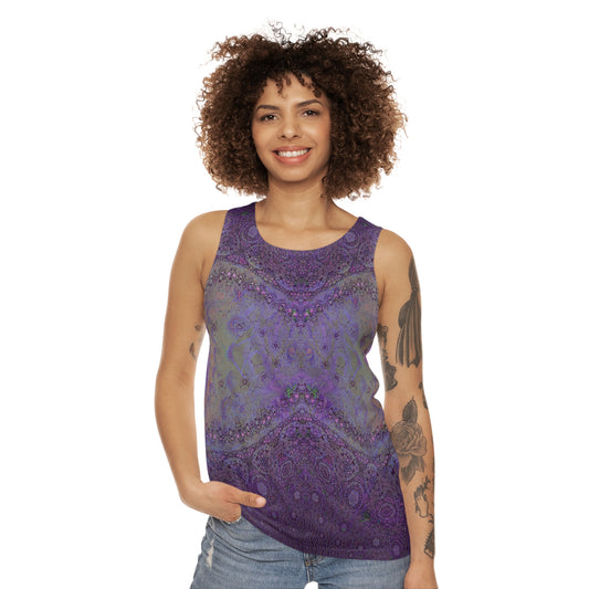 Unisex Tank Top - Love Light Fractals No.13
