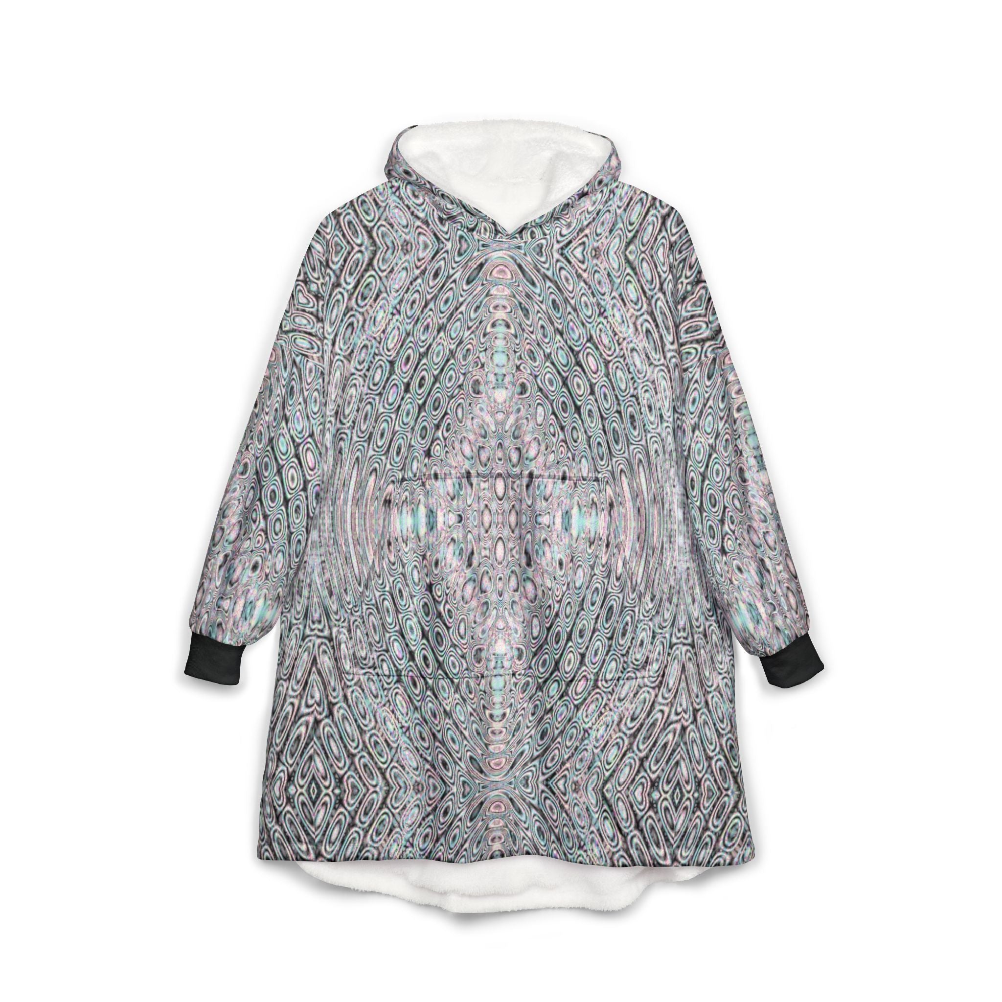 Unisex Hooded Blanket - DMT Seer No. 13