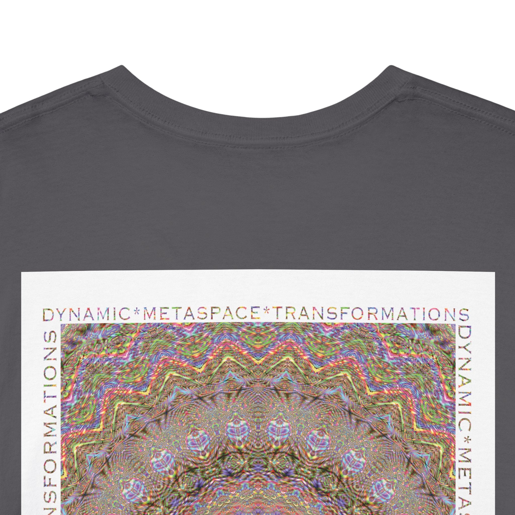 Unisex Heavy Cotton Tee (Back) - DMT Seer No.6