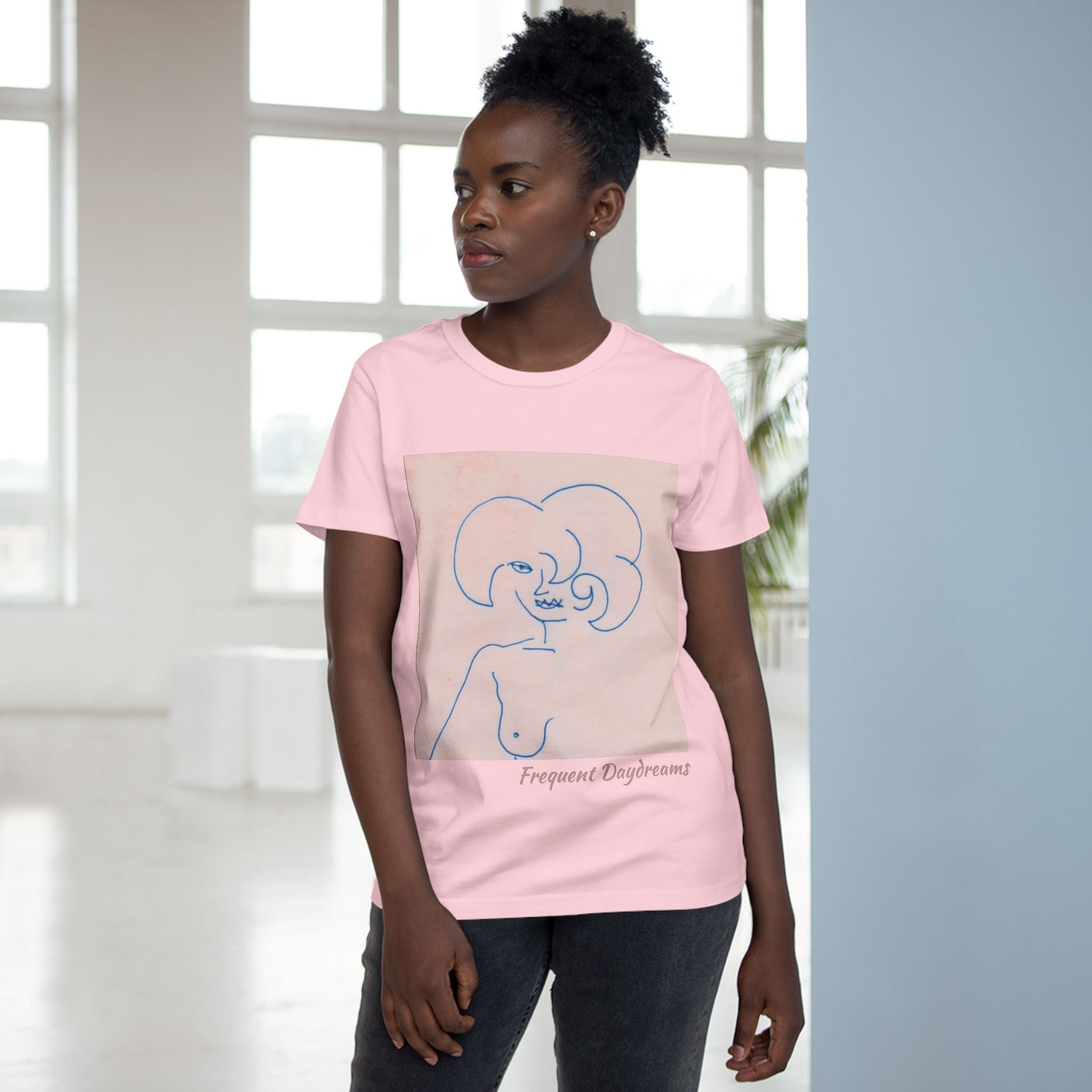 Women’s Maple Tee - Frequent Daydreams Sketch No.45