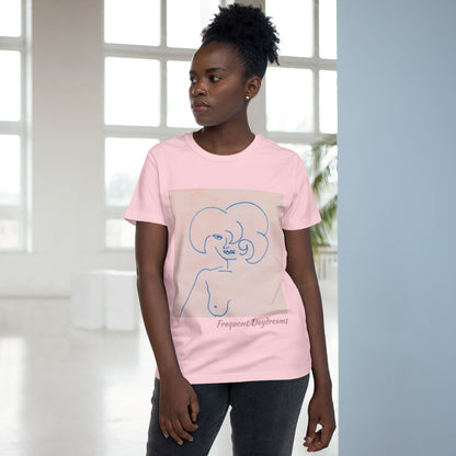 Women’s Maple Tee - Frequent Daydreams Sketch No.45